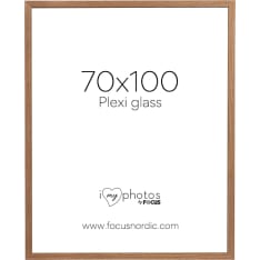 Focus Soul Oak veneer 70X100 Plexi valokuvakehys