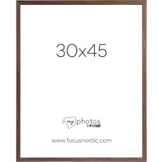 Focus Rock Walnut veneer 30X45 valokuvakehys