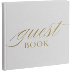 Focus Base Line Canvas Album 20x20 Guestbook White liimattava albumi