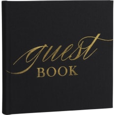 Focus Base Line Canvas Album 20x20 Guestbook Black liimattava albumi