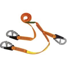 Baltic 2 m safety rope with three hooks