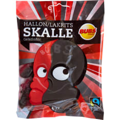 Bubs Kallo raspberry/licorice 90 g candy bag