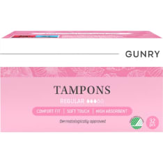 Gunry Regular 32 kpl tamponi