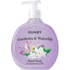 Gunry Gardenia & Waterlily 400 ml nestesaippua