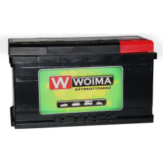 Woima 80Ah 720A 320x175x175 -/+ käynnistysakku