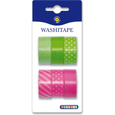Playbox pinkit ja vihreät washiteipit