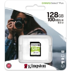 Kingston Canvas Select Plus 128GB SDXC muistikortti