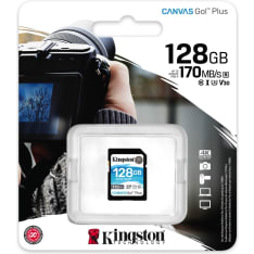 Kingston Canvas Go! Plus 128GB SDXC muistikortti