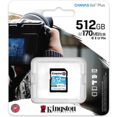 Kingston Canvas Go! Plus 512GB SDXC muistikortti