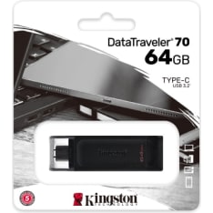 Kingston DataTraveler 70 64GB USB-C muistitikku