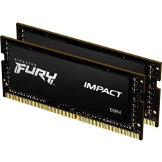 Kingston Fury Impact 16GB (2x8GB kit) 3200MHz DDR4 SO-DIMM muisti