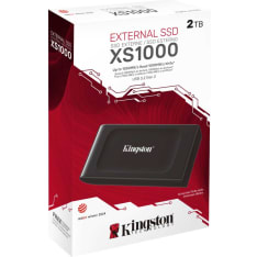 Kingston XS1000 2TB ulkoinen SSD-levy
