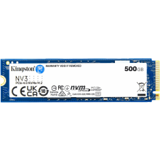 Kingston NV3 PCIe 4.0 NVMe 500GB M.2 SSD-levy
