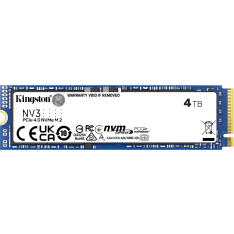 Kingston NV3 PCIe 4.0 NVMe 4TB M.2 SSD-levy
