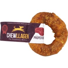 BRAVO Chewllagen naudanmakuinen pieni koiran  donitsi