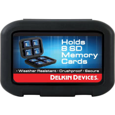 Delkin Weather Resistant Case for 8 SD cards