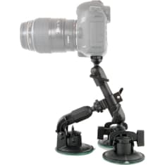 Delkin Fat Gecko Camera Mounts - FG Triple Suction kamerajalusta