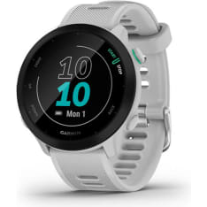 Garmin Forerunner 55 white GPS sports watch