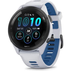 Garmin Forerunner 265 vaaleanharmaa/ sininen juoksuälykellö