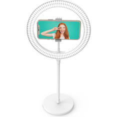 Digipower My Story 10" DeskTop Ring Light w/ remote mobiili
