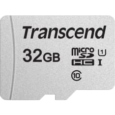 Transcend Silver 300S microSD no adp R95/W45 32GB micro-SD muistikortti