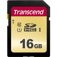 Transcend Gold 500S SD UHS-I U3, MLC (V30) R95/W60 16GB SD-muistikortti