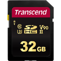 Transcend SDXC/SDHC 700S SD UHS-II U3 (V90) R285/W180 32GB SD-muistikortti