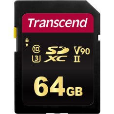 Transcend SDXC/SDHC 700S SD UHS-II U3 (V90) R285/W180 64GB SD memory card