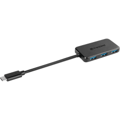 Transcend 4-port HUB USB 3.1 (USB Type-C) kortinlukija