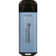 Transcend SSD ESD300 Portable (USB 10Gbps, Type C) 512GB ulkoinen kovalevy