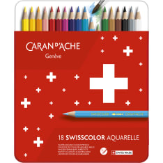 Caran d’Ache Swisscolor 18 kpl akvarellikynä