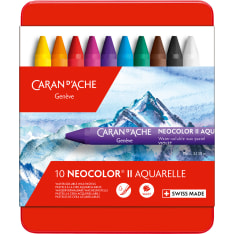Caran d’Ache Neocolor 10 kpl akvarelliliitu