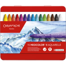 Caran d’Ache Neocolor 15 kpl akvarelliliitu