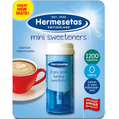 Hermesetas makeutusainetabletti 1200kpl