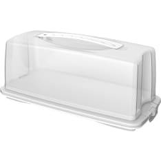 Rotho Fresh white cake storage box