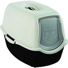 MyPet black/grey cat litter box