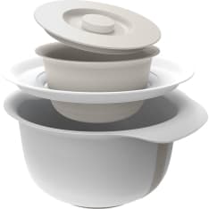 Rotho Fresh 1,2 + 4 l harmaa leivinkulho