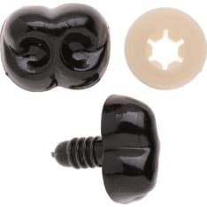 Glorex musta 15 mm nallen nenä