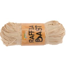 Raffia nature bleached 50g