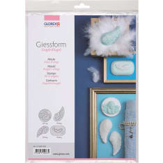 Glorex 4 pcs angel soap mold