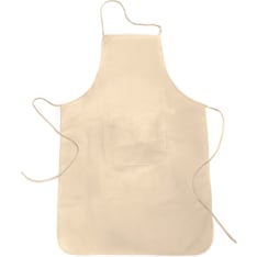 Cotton apron nature 60x90cm with bar code