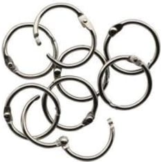 Glorex 25 mm rengaskiinnike 8 kpl