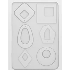 Silicone mould 14,5x10cm Ornaments 6 pcs