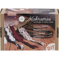 Glorex Makramee Boho-riipukset askartelusetti