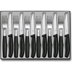 Victorinox 12-osainen pihviveitsisetti