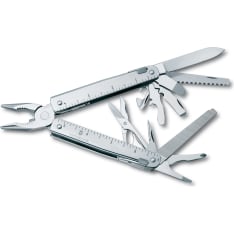 Victorinox SwissTool X multifunction knife in leather case