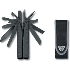 SwissTool Burnished multi-tool + case