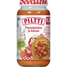 Piltti 250g Pennepastaa ja kanaa lastenateria 1-3v
