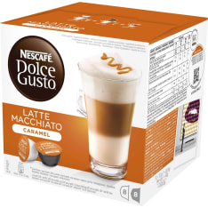 Nescafé Dolce Gusto Latte Macchiato Caramel 16kaps/156,6g kahvikapseli