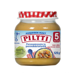 Piltti Pohjoisen maut 125g Pikkukalastajan herkku lastenateria 5kk
